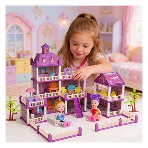 TOYSRUNNER Family <b>Play</b> <b>Kitchen</b> Toys Set ABS <b>Plastic</b> for Kids Indoor Home <b>Play</b> Ages 5-7 & up - Product Image 2