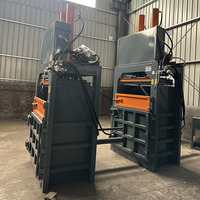 Presse à balles verticale hydraulique pour le compactage des canettes en aluminium et des déchets d'aluminium, destinée à l'industrie du recyclage des métaux