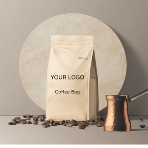 咖啡烤豆袋咖啡袋哑光黑色阀门拉链尺寸100g 250g 500g 750g现货 - Product Image 6