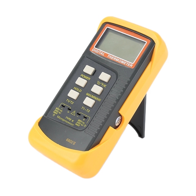 Dual 2 Channel Thermocouple Probe Digital Thermometer K