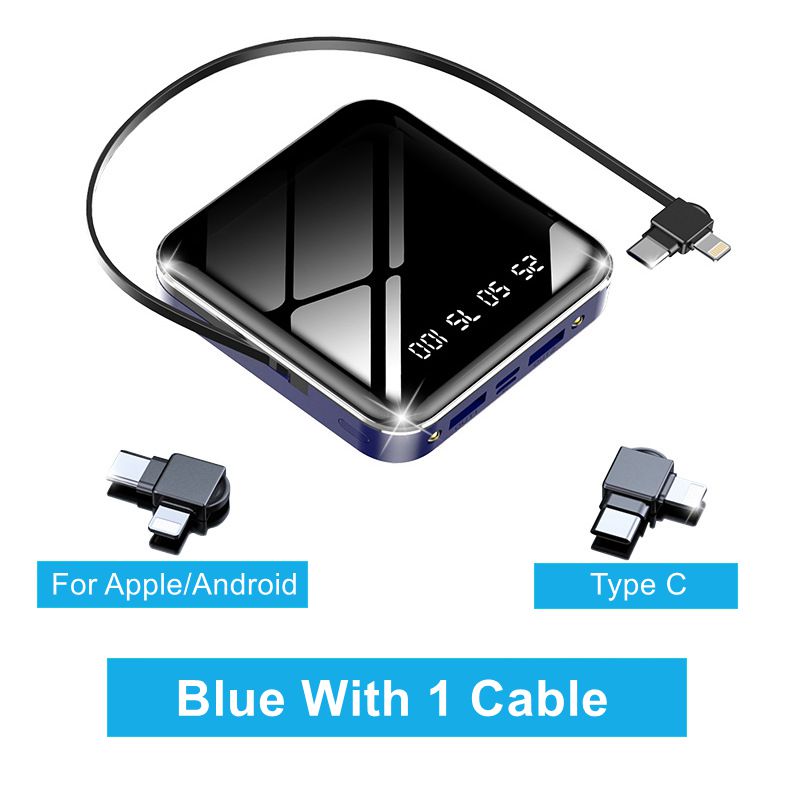 Câble bleu + 1