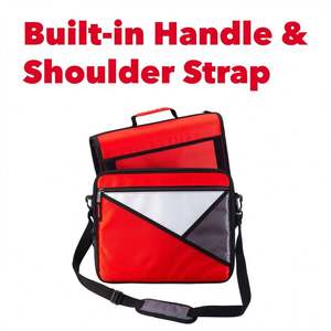 Carpeta con Cierre de 3 Anillos y Asa, Muestra Gratuita, Certificación BSCI, Organizador con Cierre, Carpeta con Múltiples Bolsillos - Product Image 2