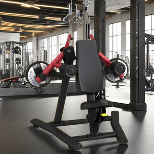 Appareil d'entraînement latéral pour <span class=keywords><strong>le</strong></span> levage des bras, machine commerciale à charge de plaques pour l'épaule, en acier, sécurisée pour <span class=keywords><strong>le</strong></span> <span class=keywords><strong>dos</strong></span> <span class=keywords><strong>et</strong></span> la poitrine, vente directe usine - Product Image 2