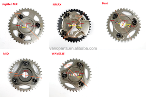 Wanou เฟืองเพลาลูกเบี้ยว34ตันเฟืองโซ่ด้านหน้าปรับได้สำหรับ MIO M3 cex <span class=keywords><strong>DEX</strong></span> - Product Image 4