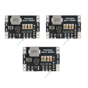 Módulo de Aumento/Reducción de Voltaje Automático para Batería de Litio TPS63020 3.3V 4.2V 5V, Microcontrolador XL63020, Baja Ondulación de Potencia - Product Image 1