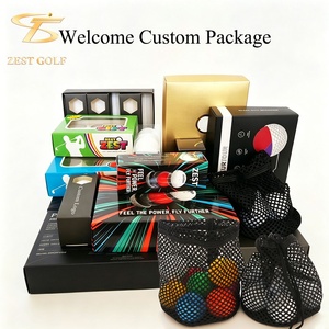 Ballon de <span class=keywords><strong>golf</strong></span> personnalisé par le fabricant, 4 couches d'uréthane coulé, haute performance, proche du modèle <span class=keywords><strong>Pro</strong></span> V1x, logo et emballage personnalisés, pour tournoi - Product Image 5