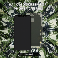 Écran d'affichage Incell TFT OLED de 6.1 pouces pour iPhone 12 12 Pro 12 Pro Max Garantie 1 an