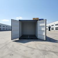Nouvelle boîte de rangement étanche en acier robuste, résistante aux intempéries, pour expédition et stockage à sec
