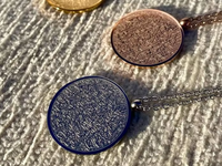 Collier personnalisé professionnel en acier inoxydable résistant à l'eau, avec pièce religieuse islamique arabe Allah