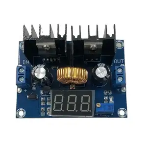 MH-ET canlı LED voltmetre PWM ayarlanabilir 4-36V için 1.25-36V adım aşağı devre kartı modülü XL4016 8A 200W