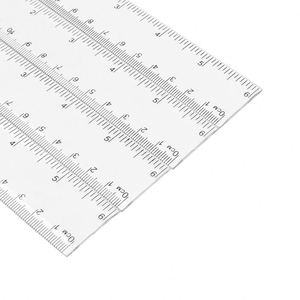 Regla de Escala Recta de Alta Visibilidad Extra Gruesa de 30 cm para Uso Profesional, Regalos Corporativos Personalizados - Product Image 6
