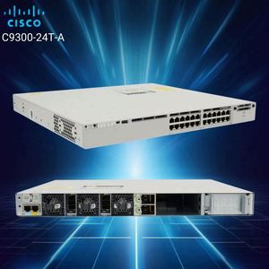 Cisco C9300-24T-A Nouvelle Série Originale 24 Ports 4 Gigabit SFP Uplinks Commutateurs Cisco Cisco Catalyst C9300-24T-A - Product Image 2