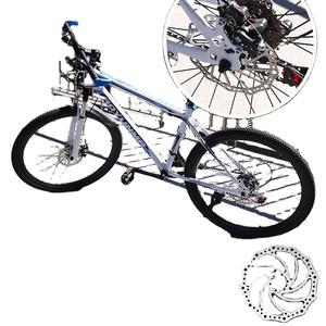 Superbsail Bicicleta Elétrica Parte Freio A Disco Rotor F140 R160 160mm Conjunto De Freio A Disco De Aço Inoxidável para BMX Máquina Bicicleta Freio A Disco - Product Image 6