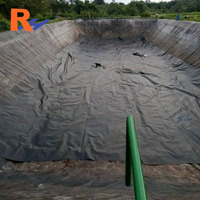Bâche de protection LLDPE de 1,0 mm pour la gestion des déversements chimiques sur les bermes de confinement sur les sites de forage pétrolier à Oman, Marmul