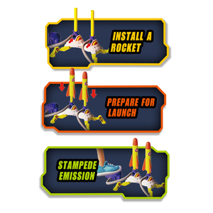 Support de lance-roquettes en plastique réglable <span class=keywords><strong>pour</strong></span> plusieurs joueurs avec 6 fusées, <span class=keywords><strong>jeu</strong></span> de catapulte <span class=keywords><strong>d</strong></span>'<span class=keywords><strong>extérieur</strong></span> <span class=keywords><strong>pour</strong></span> enfants de 3 à 8 ans, cadeau <span class=keywords><strong>d</strong></span>'<span class=keywords><strong>anniversaire</strong></span> - Product Image 3