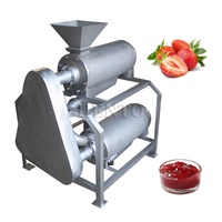 Elektrische Hoge Kwaliteit Fruit En Groenten Plakken Maker / Mango Pulping Machine/Tomaat Pasta Making Machine