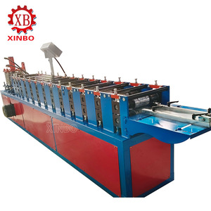 เครื่องโรลเลอร์บานเกล็ดม้วนขึ้นรูปด้วยการกดดอกไม้ที่แตกต่างกันบนโปรไฟล์ไม้ระแนง - Product Image 3