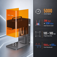 Graveur laser haute précision avec paramètres de matériau pour les propriétaires de petites entreprises, OEM ODM, fourniture directe d'usine