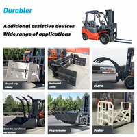 Chariot élévateur GPL 3 tonnes à moteur essence, très populaire et très durable, best-seller en Chine