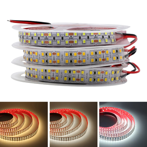 شريط LED مرن 12 فولت 24 فولت ، 5 متر ، شريط LED/متر ، ديكور غرفة دايود بشريط ، أبيض طبيعي دافئ - Product Image 3