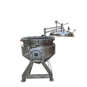 industrial 100l pressure cooker 50l big capacity pressure cooking boiling machine