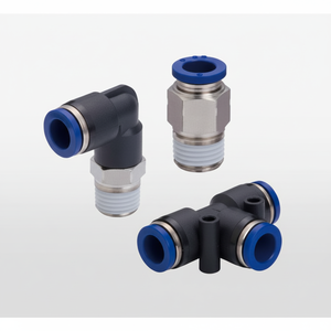 Pièces pneumatiques SPD12 de raccords équivalents en acier inoxydable PISCO SUS303 - Product Image 1