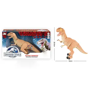 Children new year gift plastic walking bo toy dinosaur with battery