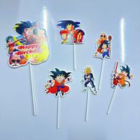 Décorations de gâteaux d'anniversaire personnalisées imprimées, pics décoratifs pour cupcakes, inserts pour les célébrations d'anniversaire