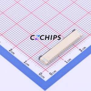 <b>FPC</b>-1.0FX-20PWBH20 FFC/<b>FPC</b> Connector SMD,P=1mm Connector Flip Cover Type Bottom Contact 20P 1mm - Product Image 2