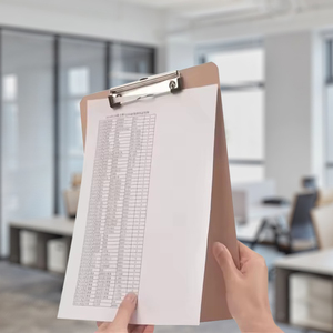 <span class=keywords><strong>Promo</strong></span> Clipboard Kayu A4 Dengan Tempat Pena - Product Image 4