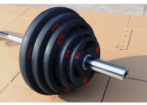 Chine Barbell Fournisseur Gym Fitness <span class=keywords><strong>Barre</strong></span> d'haltérophilie chromée en acier allié - Product Image 2