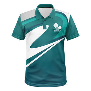 Maillots d'entraînement de lacrosse personnalisés pour équipe, uniforme, polo imprimé, polyester respirant, jersey à manches courtes - Product Image 2