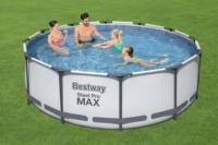 Piscine Bestway 56260, piscine familiale ronde en acier, cadre métallique, conteneur, piscine Bestway