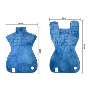 Coussin chauffant pour le dos, soulagement de la douleur avec arrêt automatique, <span class=keywords><strong>XXL</strong></span> Large 20x24 ", bleu foncé, cou, épaule - Product Image 6