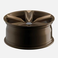 Ruedas Forjadas Personalizadas con Alta Capacidad de Carga, Color Bronce Antiguo Esmerilado 5 *112, Ruedas para Varios Modelos de Automóviles Audi