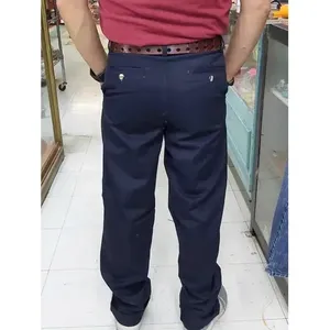 Pantalon en gabardine pour homme Cavechi, 100% coton, couleur unie, taille XL, usage formel et tactique - Product Image 6