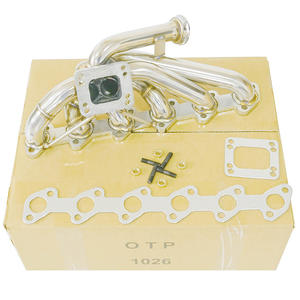 OTP Tuyau D'échappement pour T3 T4 Tur bo Collecteur pour 82-94 <span class=keywords><strong>BMW</strong></span> M20 <span class=keywords><strong>E30</strong></span> 320i 325i <span class=keywords><strong>325e</strong></span> 325is 325es 325ix SUS304 Acier Inoxydable HP - Product Image 1