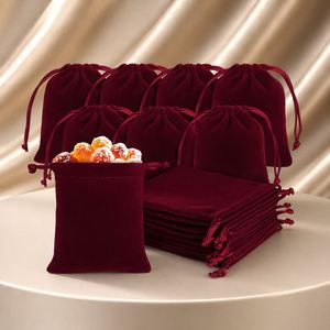 Custom Logo Hot Stamped Drawstring Velvet <b>Watch</b> Pouch for Jewelry & <b>Watch</b> Storage China - Product Image 4