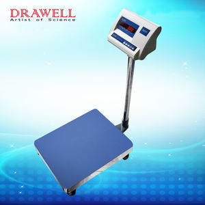 Drawell DW-500E 바닥 유형 저울 500kg 계량 저울 디지털 계량 저울 - Product Image 3