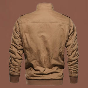 OEM Service New Men's Plus Size All-match <b>Work</b> Top Outdoor Loose Casual Zipper Jacket New Men's Jacket - Product Image 6