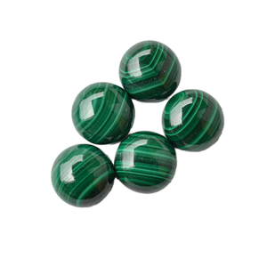 พลอยมาลาไคต์ธรรมชาติคุณภาพสูง ทรงหลังเบี้ย ปรับขนาดได้ ขายส่ง ราคาต่อกิโลกรัม พลอยหลวม สำหรับทำเครื่องประดับ - Product Image 1