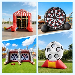 Giochi Interattivi <span class=keywords><strong>Sportivi</strong></span> <span class=keywords><strong>Gonfiabili</strong></span> per Esterni, Gioco del Tris Gonfiabile per Team Building - Product Image 3
