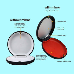 กล่องยึดฟันปลอมสำหรับจัดฟันทำจากพลาสติกทนทานโลโก้ตามสั่ง - Product Image 4