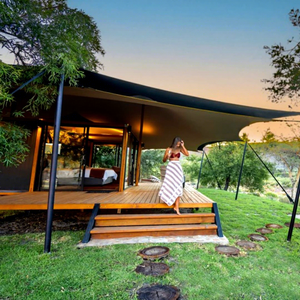 Cottage Safari Personalizzati per Resort, Case Tenda per Campeggio Familiare con Patio Esterno Privato, Tenda da Campeggio di Qualità - Product Image 2