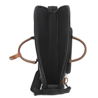Estuche para Trompeta Impermeable, Acolchado de 15 mm, Ligero, con Asa de Cuero Oxford y Correa para el Hombro, Logotipo Personalizado OEM