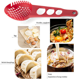 3 in 1 <strong>Spaghetti</strong> Measuring Tool Large Plastic <strong>Spaghetti</strong> Measuring Strainer <strong>Spoon</strong> - Product Image 5