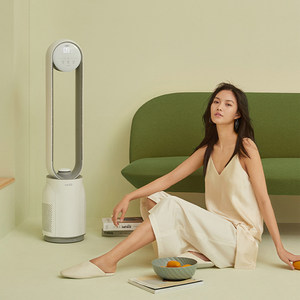 Kehelal Bladeless Electric <b>Fan</b> A4 Smart Inverter Floor <b>Fan</b> With Negative Ion Purification Energy Saving Low Noise - Product Image 2