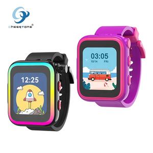 공장 직접 공급 저렴한 가격 다채로운 사랑스러운 게임 음악 어린이 인기있는 시계 카메라 스마트 시계 핑크 소녀를위한 - Product Image 5
