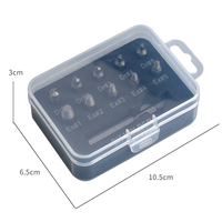 Extracteur de vis cassées 11 en 1, dévissage à filetage inversé, kit d'outils S2