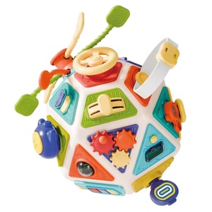 <span class=keywords><strong>Giocattoli</strong></span> Poliedrici per <span class=keywords><strong>Neonati</strong></span>, Cubo di Attività 22-in-1, <span class=keywords><strong>Giocattoli</strong></span> Sensoriali <span class=keywords><strong>Montessori</strong></span> Multifunzionali per <span class=keywords><strong>Neonati</strong></span> - Product Image 1